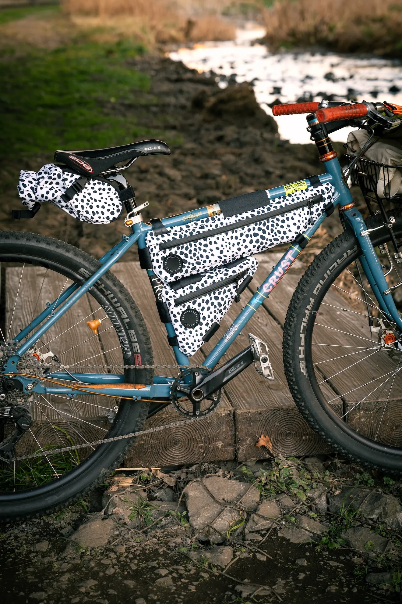 Frame Bag - FAIRWEATHER BIKE BAG CATALOG || BLUE LUG