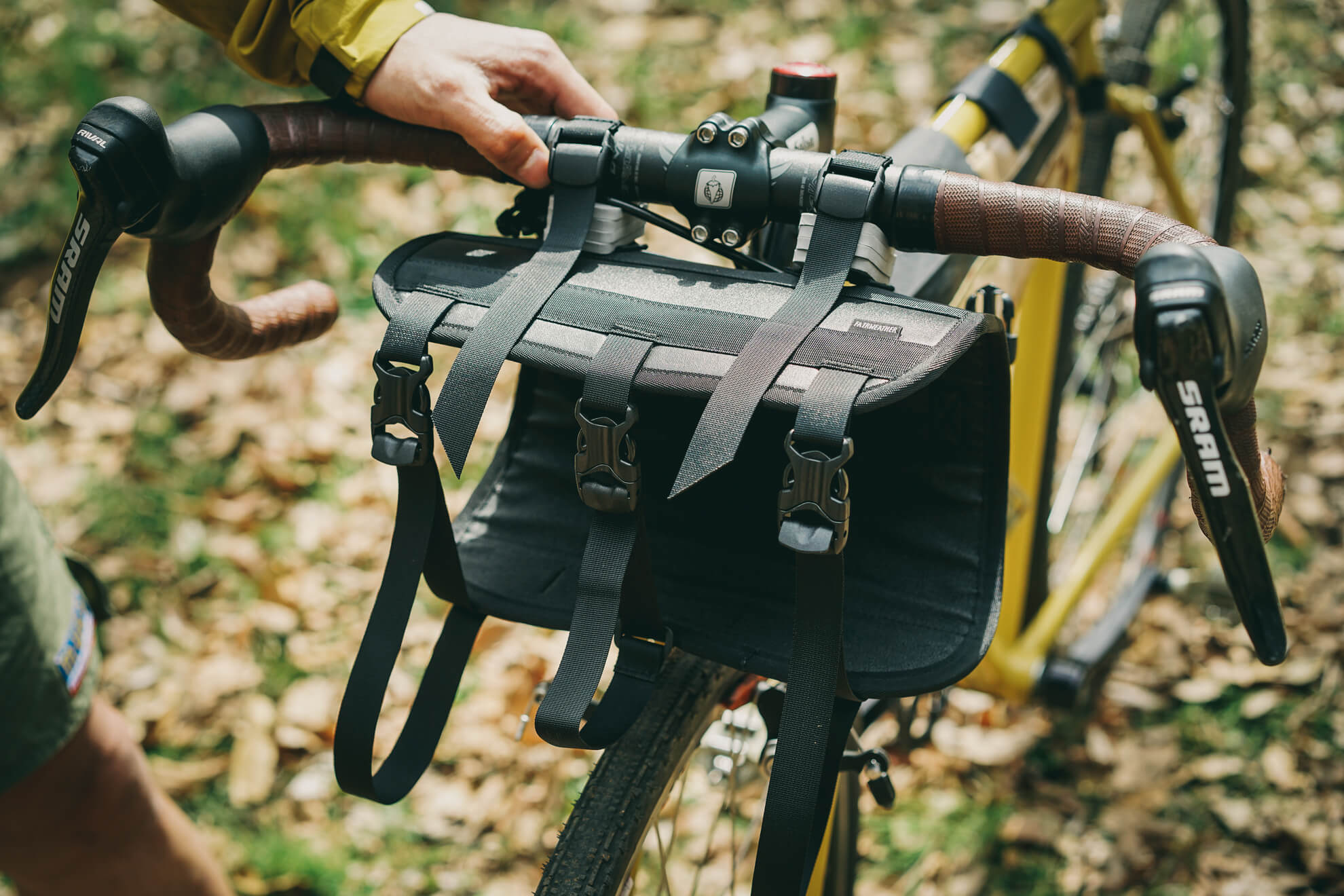 Handlebar Bag+ - FAIRWEATHER BIKE BAG CATALOG || BLUE LUG