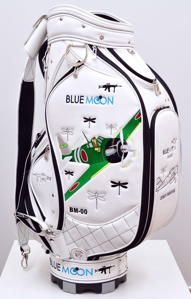 ブルームーン キャディバッグ 零戦 2022年モデル サンプル品 | ブルー