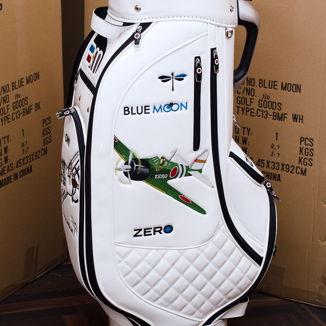 ブルームーン キャディバッグ 零戦 2022年モデル サンプル品 | ブルー