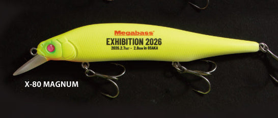 Megabass X-80 MAGNUM EXHIBITION 2026 Limited Color – blueseabass