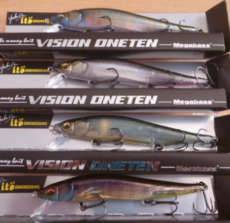Megabass VISION ONETEN Fine Art Finish – blueseabass