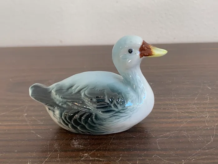 フランス 70s アヒル 陶器 置物 ヴィンテージ | Blue Swallow Vintage