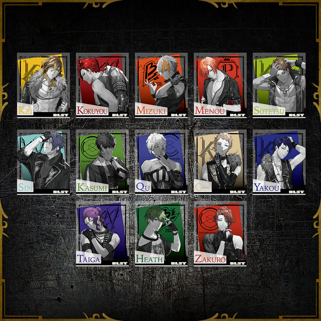 BLACK FESTIVAL メタルポストカード 26点set BLACK FESTIVAL メタル