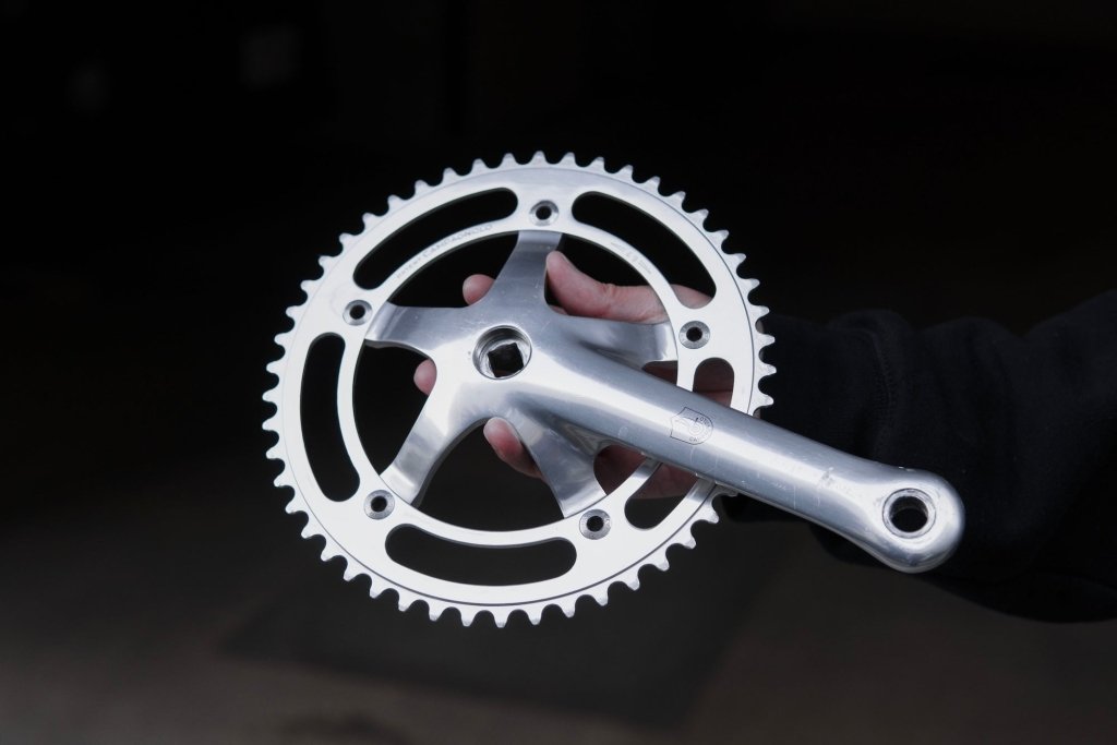 CAMPAGNOLO C-RECORD PISTA CRANK SET (49T)【USED】