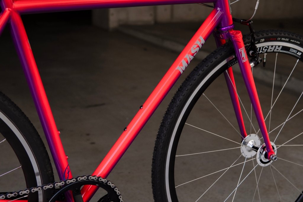 MASH STEEL (neon red-purple fade / C-T520mm) 【USED】