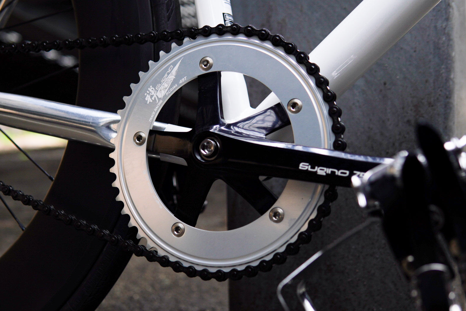 SUGINO ZEN144 CHAINRING Silver – BROTURES GLOBAL