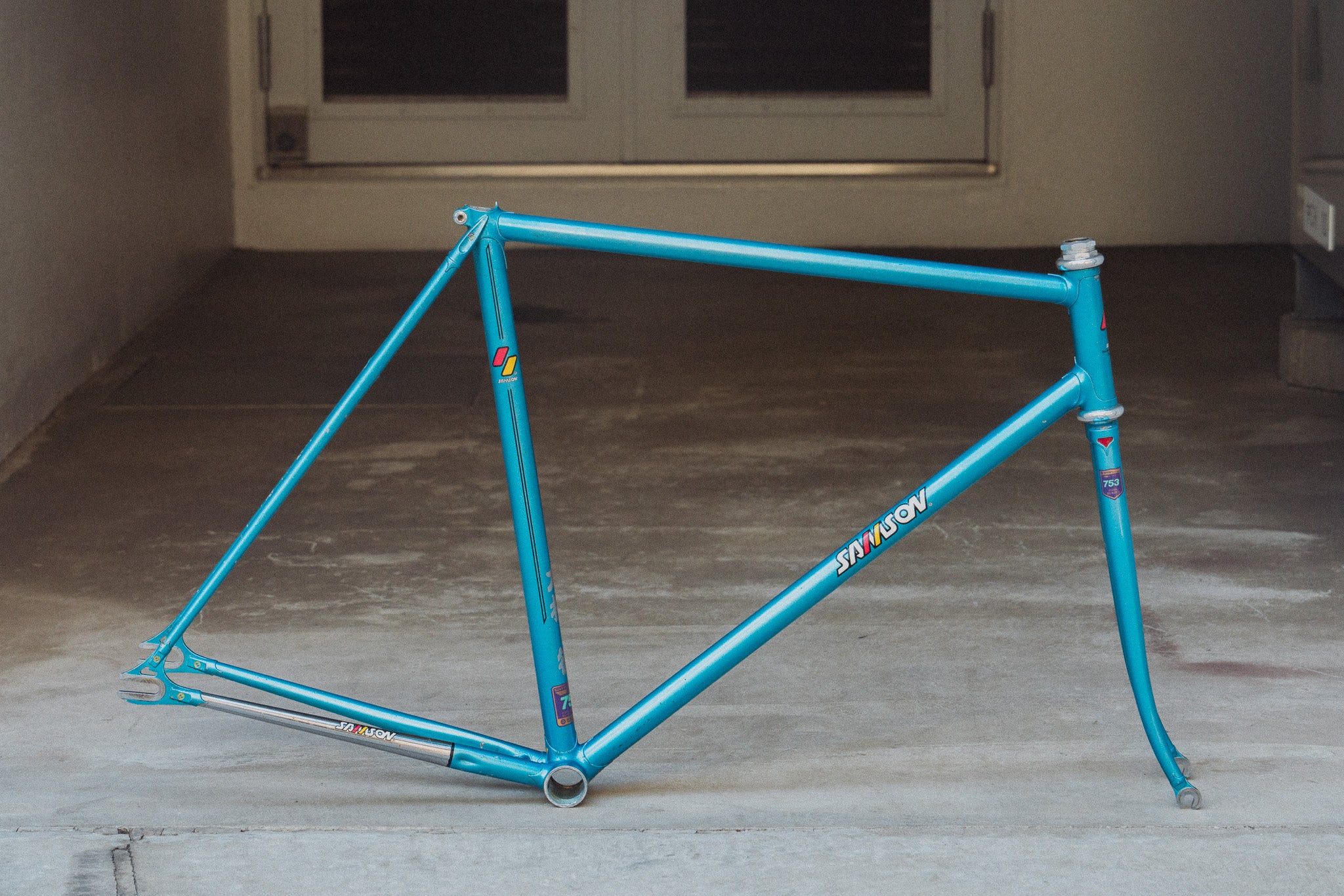 Samson* Vintage NJS Frameset - Light Blue / 54.5cm – BROTURES GLOBAL