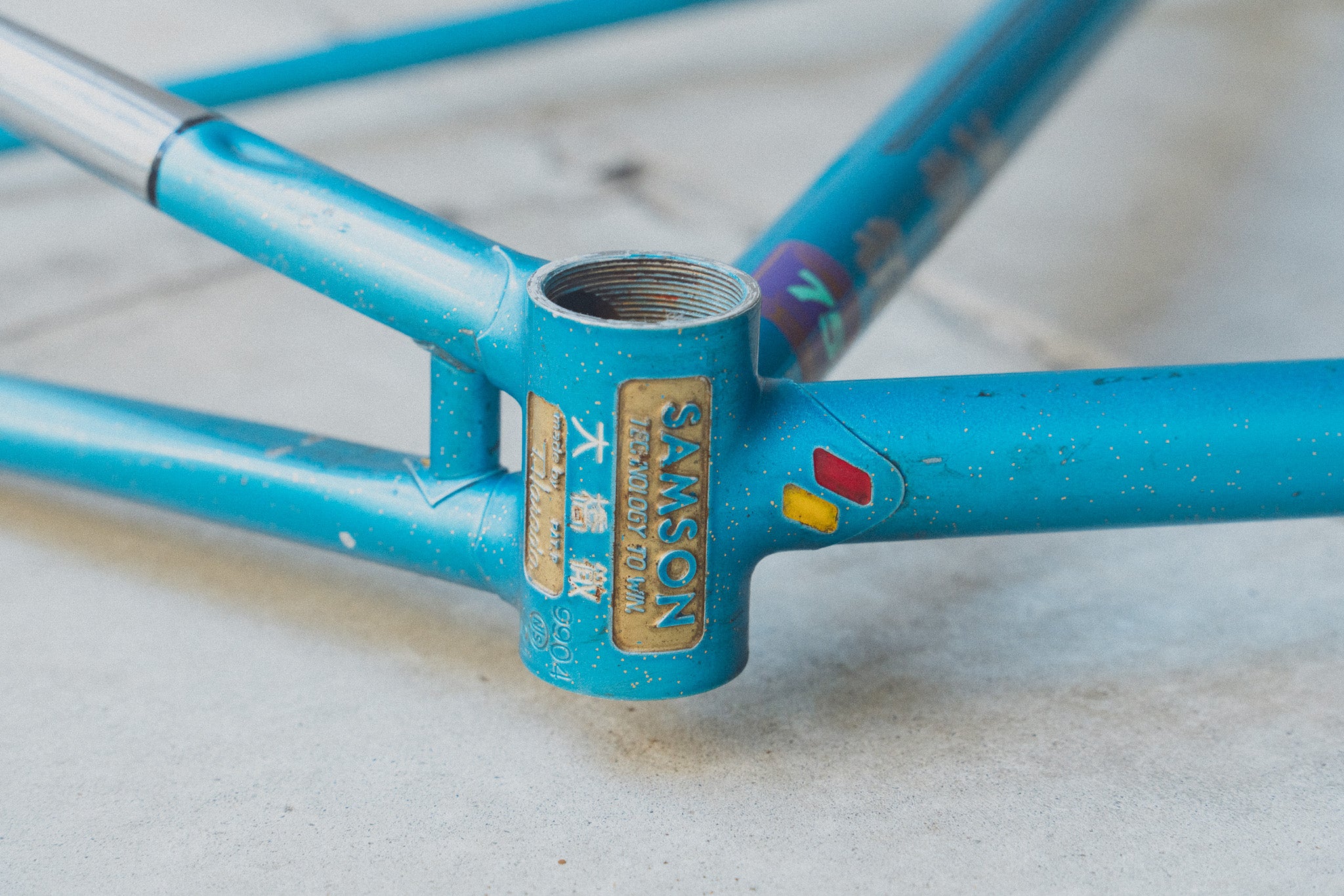 Samson* Vintage NJS Frameset - Light Blue / 54.5cm – BROTURES GLOBAL