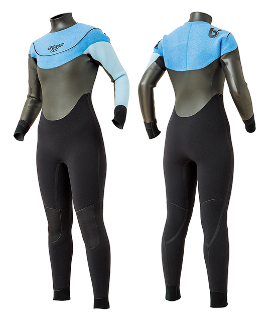 FWウェットスーツEXPLODER HYBRID U-ZIP Semi Dry | BREAKER OUT WETSUITS