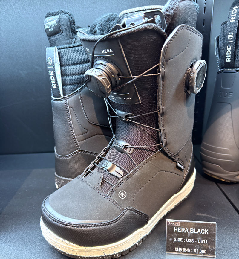 25-26 RIDE/ライド HERA ヘラ レディース ブーツ ダブルボア 熱成型
