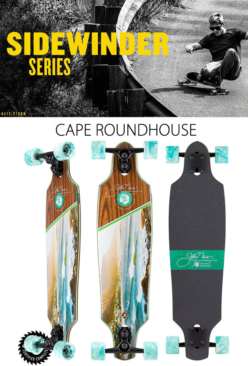 即出荷 SECTOR9/セクターナイン CAPE ROUNDHOUSE 34inc サーフスケート