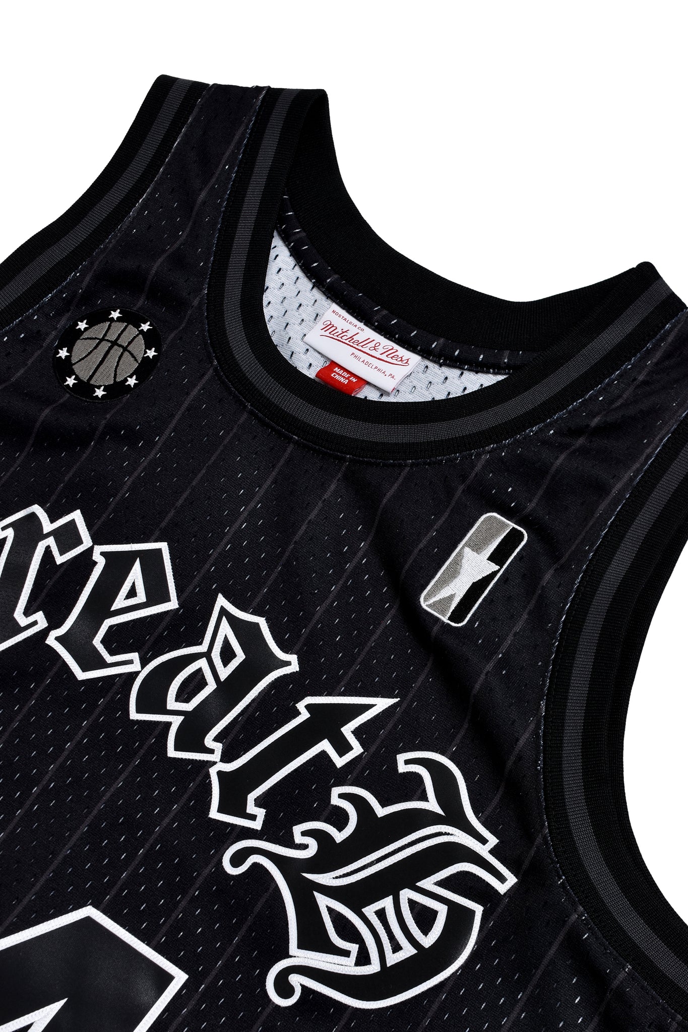 MITCHELL&NESS BB GAME JERSEY / BLACK – BREATH - サイズ 着丈 身幅