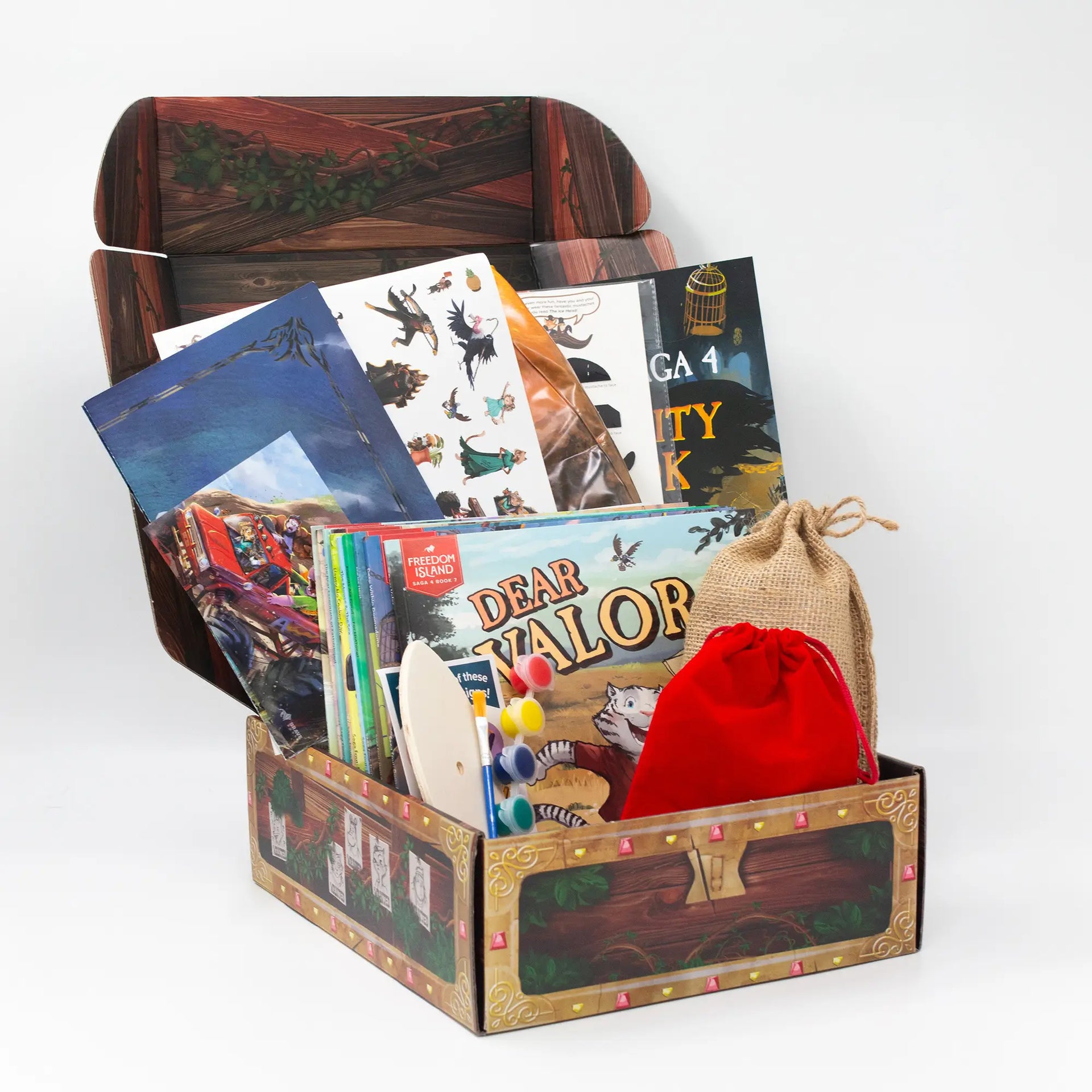 Saga Four Treasure Box – Brave Books