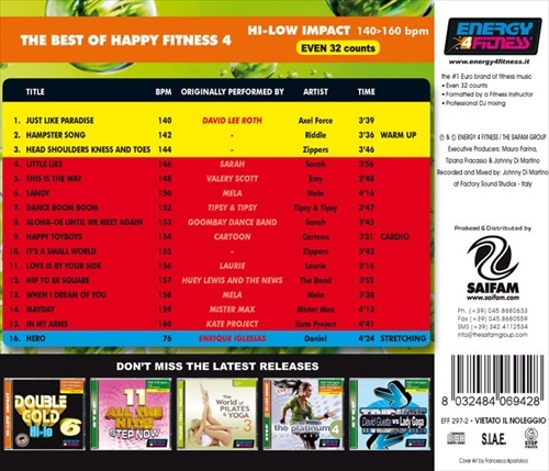 BRAVO MUSIC オンラインストア / EFF BEST OF HAPPY FITNESS 4