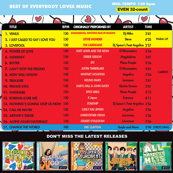 BRAVO MUSIC オンラインストア / BEST OF EVERYBODY LOVES MUSIC