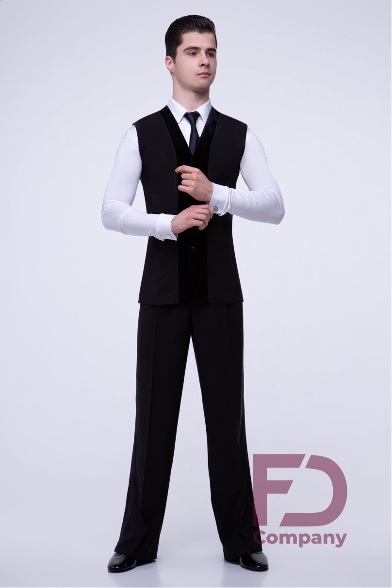 男性用社交ダンススーツベスト FD Company 型番 Жилет ЖЛМ-1019
