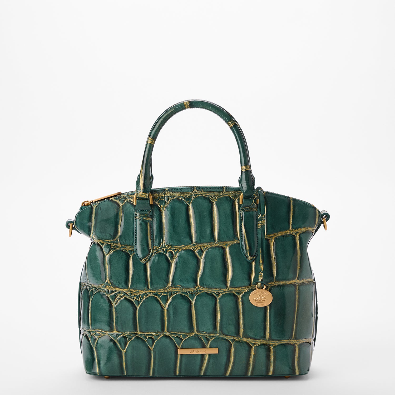Duxbury Satchel | Mystic Green Nerina | BRAHMIN