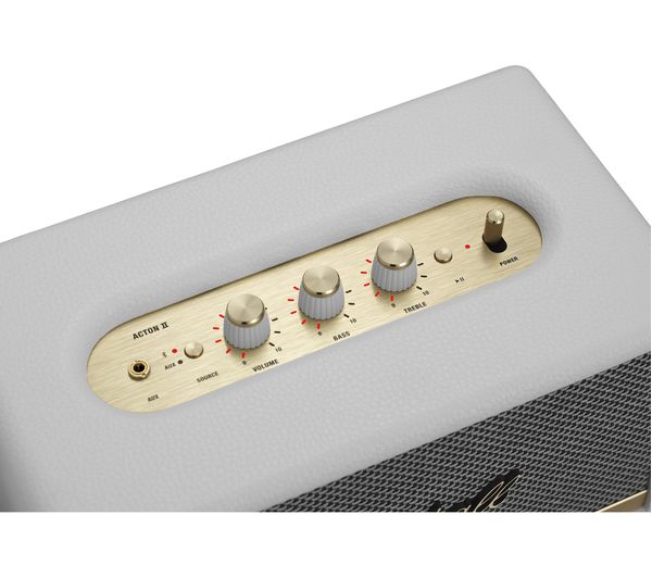 MARSHALL Acton II Bluetooth Speaker - White - S10219551@DSG