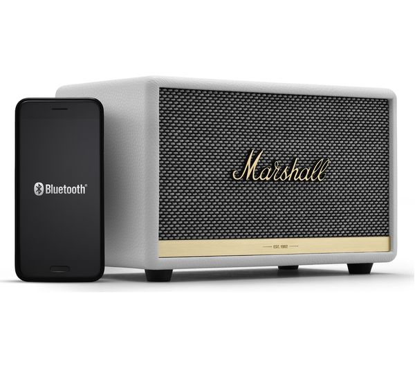 MARSHALL Acton II Bluetooth Speaker - White - S10219551@DSG