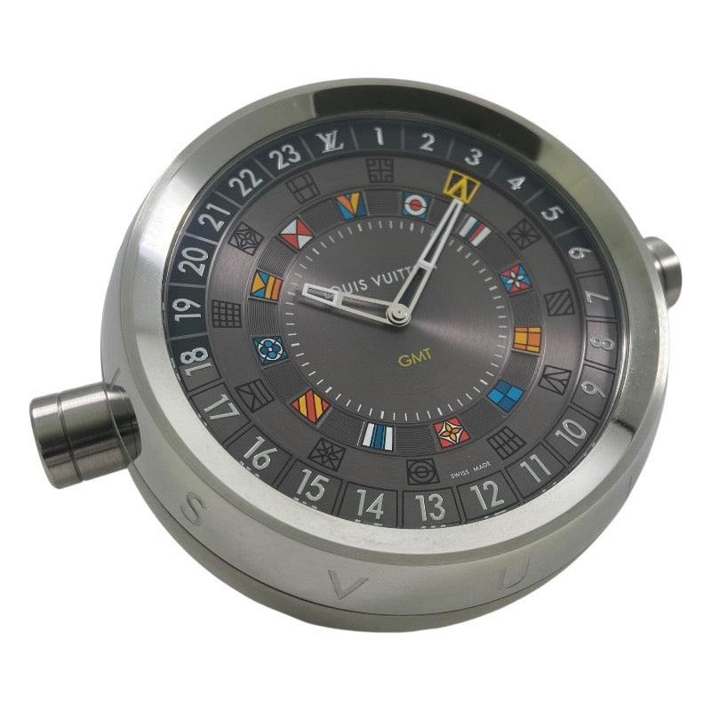 LOUIS VUITTON】ルイ・ヴィトン タンブール デュアルタイム テーブル