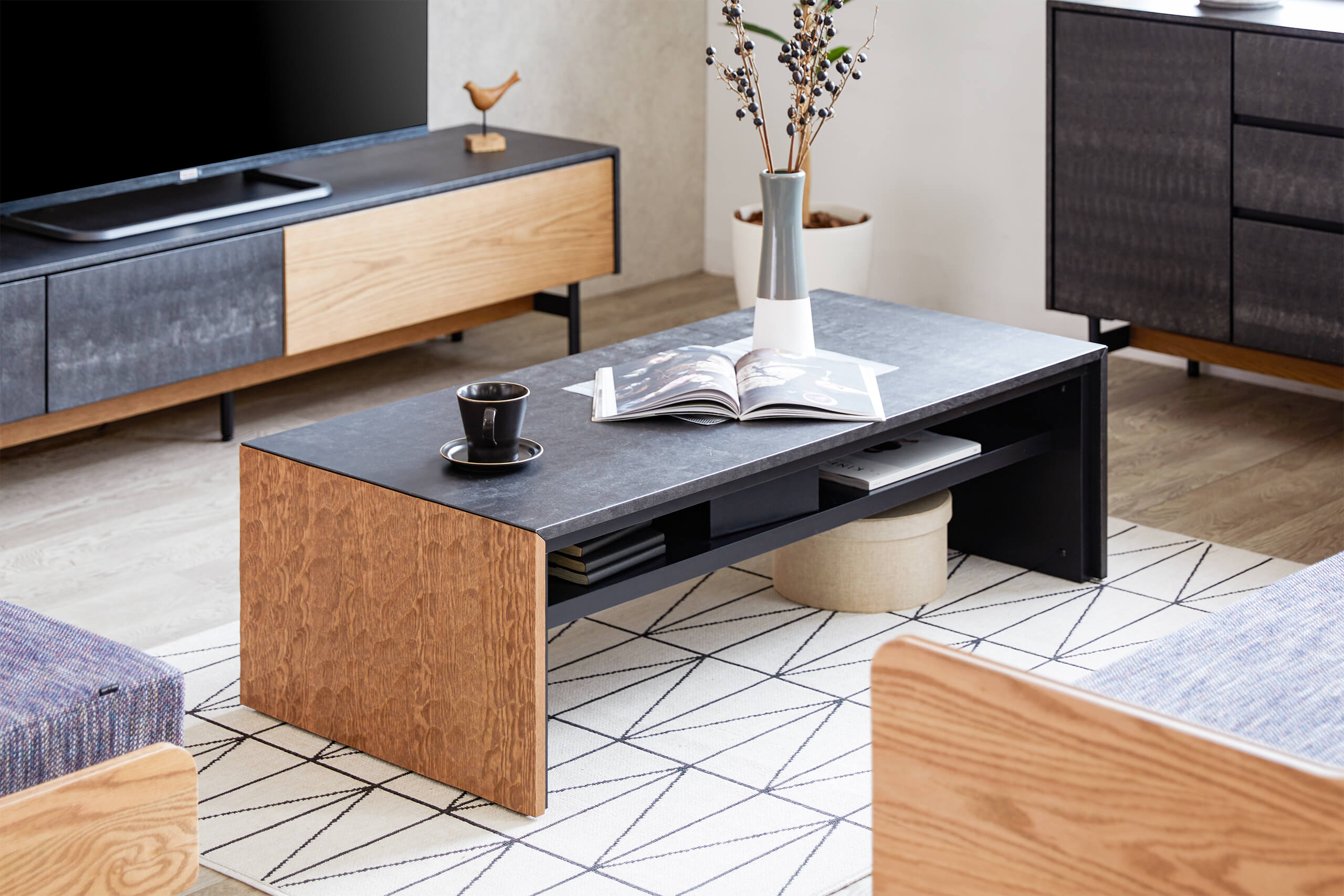 Alvin / アルヴィンリビングテーブル | Meuble（モーブル）