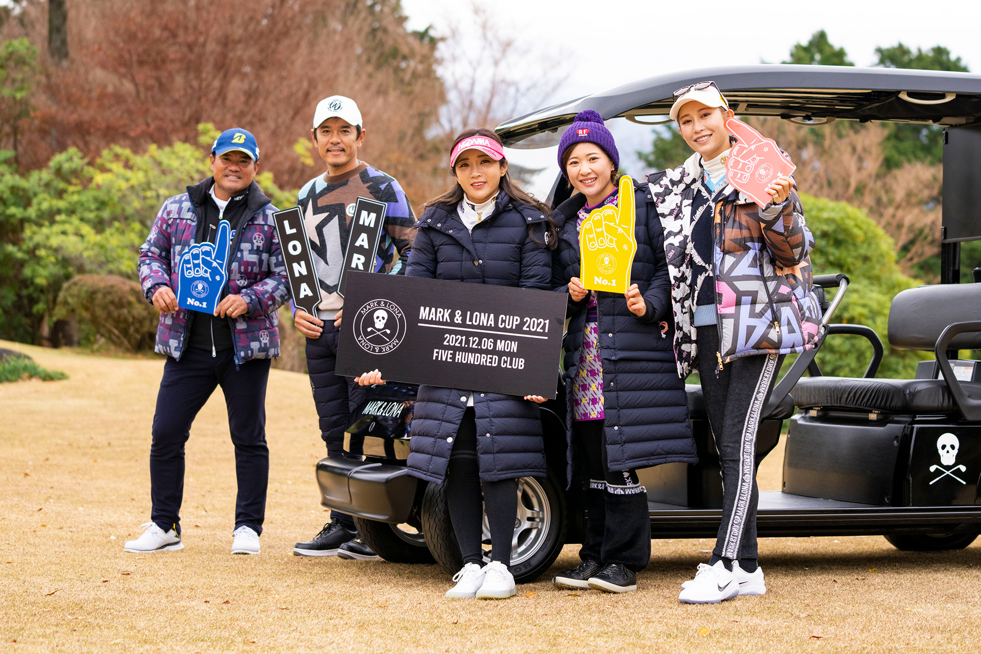 ゴルフコンペ「MARK & LONA CUP 2021」