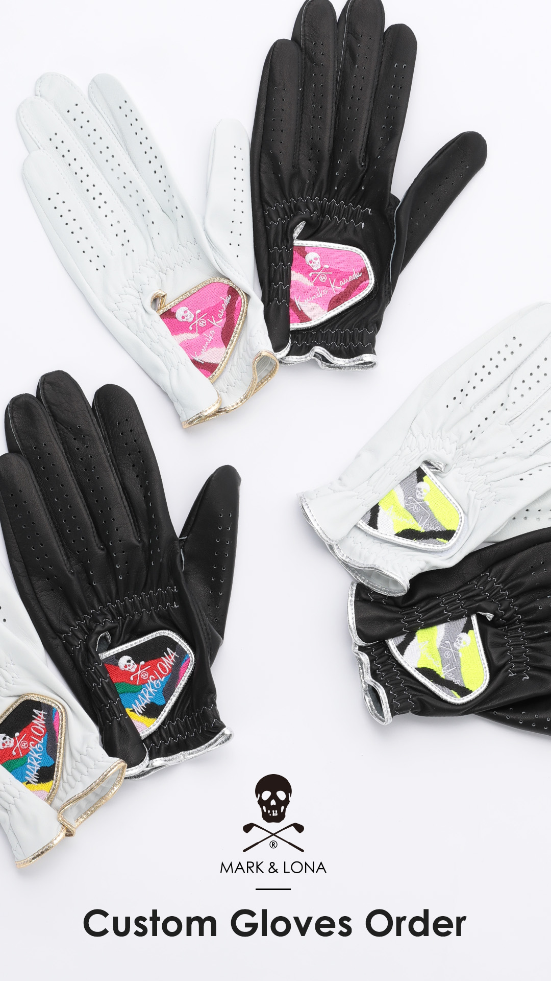 トーナメント仕様のカスタムグローブオーダー | MARK & LONA - マーク