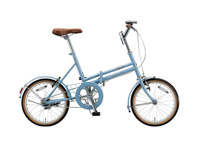 ブリヂストンサイクル名車紹介：かわいいスタイルの折りたたみ自転車