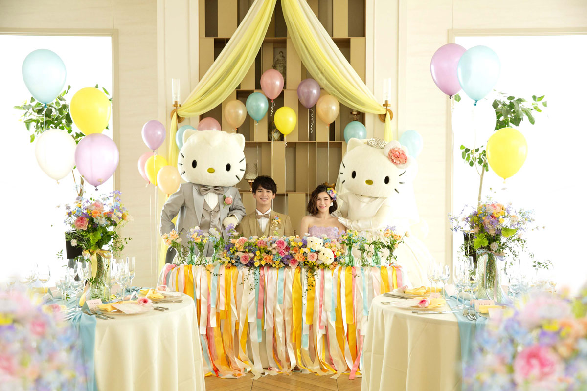 ハローキティ＆ディアダニエル ブライダルフェア」公式サイトが