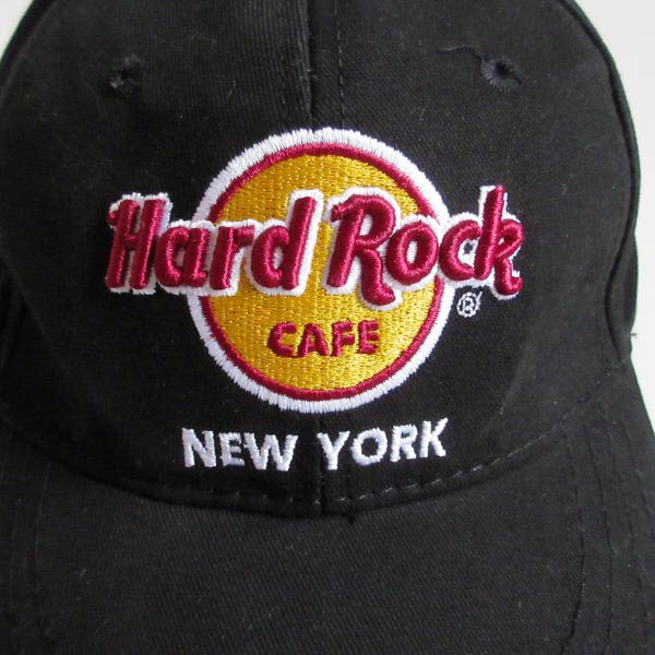 Hard Rock CAFE NEW YORK ハードロックカフェ キャップ 黒
