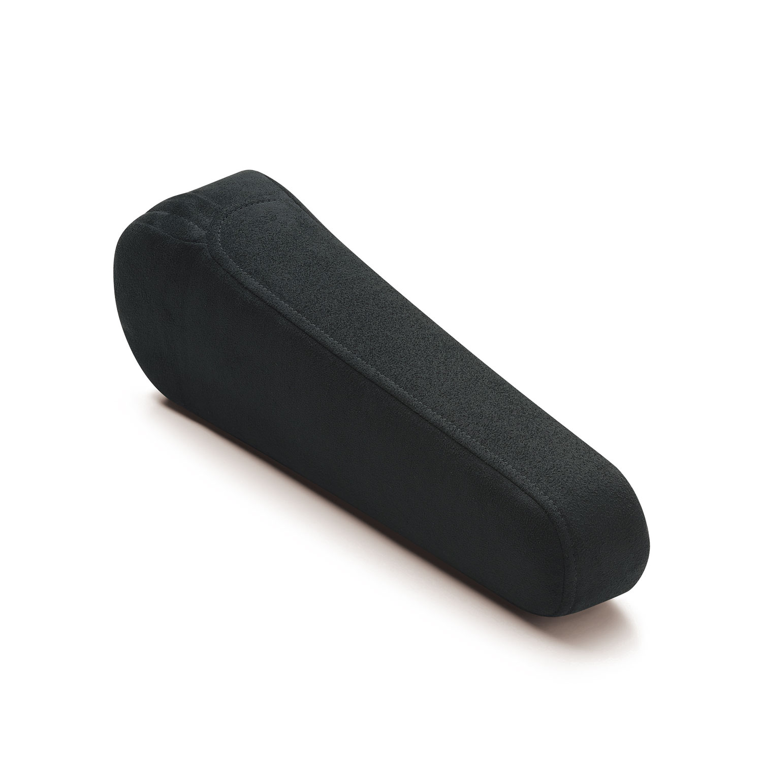 有段式アームレスト｜ブラック高級スウェード調P63AAN