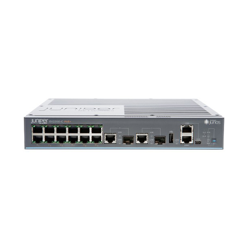 Juniper EX2200-C-12P-2G Layer 3 Ethernet Switch