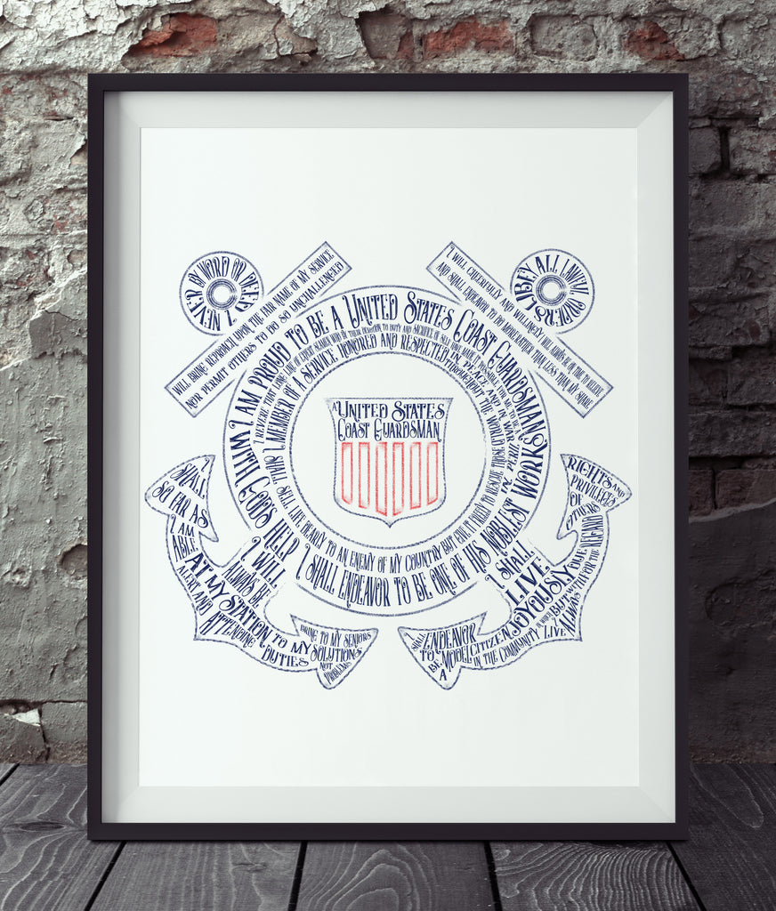 A United States Coast Guardsman – Brushfire Blue