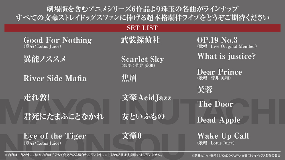 最新情報｜アニメ「文豪ストレイドッグス」第5シーズン公式サイト