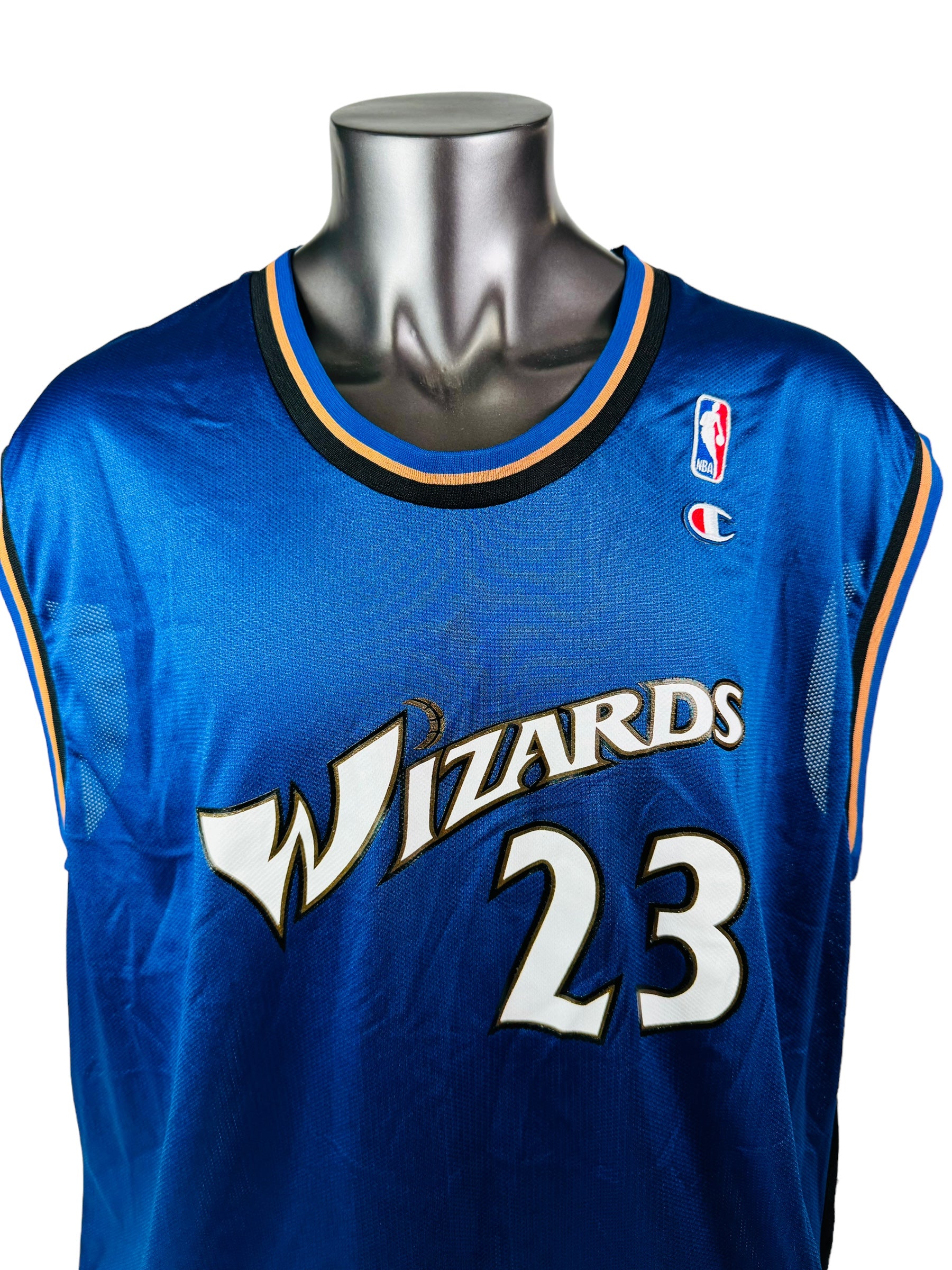 MICHAEL JORDAN WASHINGTON WIZARDS VINTAGE 2000'S CHAMPION JERSEY