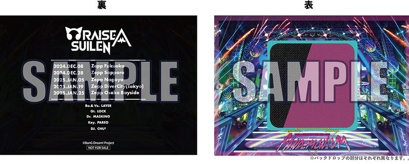 RAISE A SUILEN 13th Single「HOWLING AMBITION」【Blu-ray付生産限定