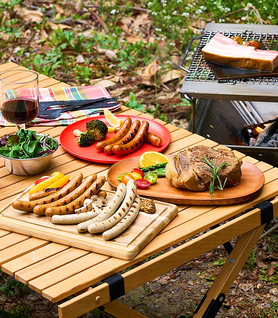 バルツバインのキャンプBBQ特集