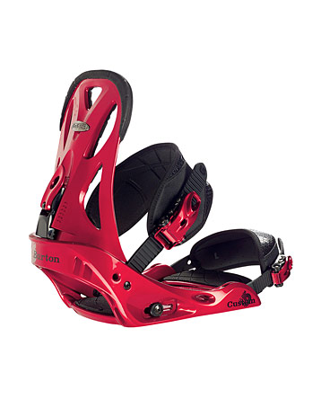 BURTON バートン CUSTOM カスタム EST バインディング M 赤 BURTON