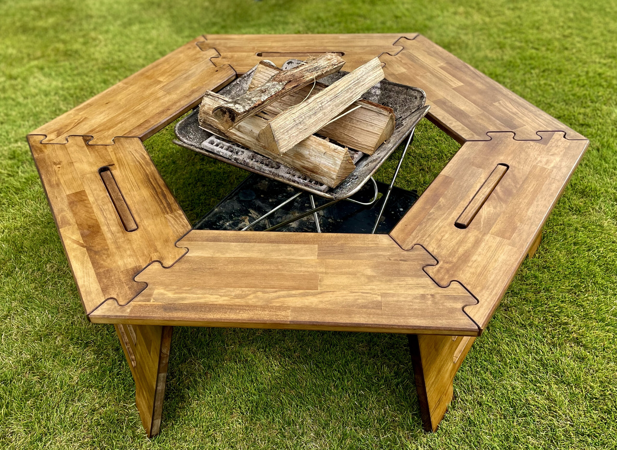 ヘキサテーブル | 木工工房 Buru,s factory