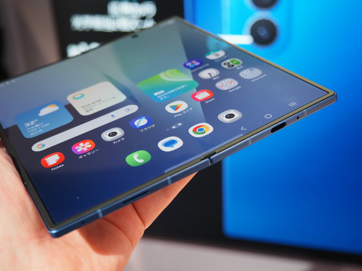Galaxy Z Fold7」最速レビュー、iPad Proより薄い8インチ大画面や2億