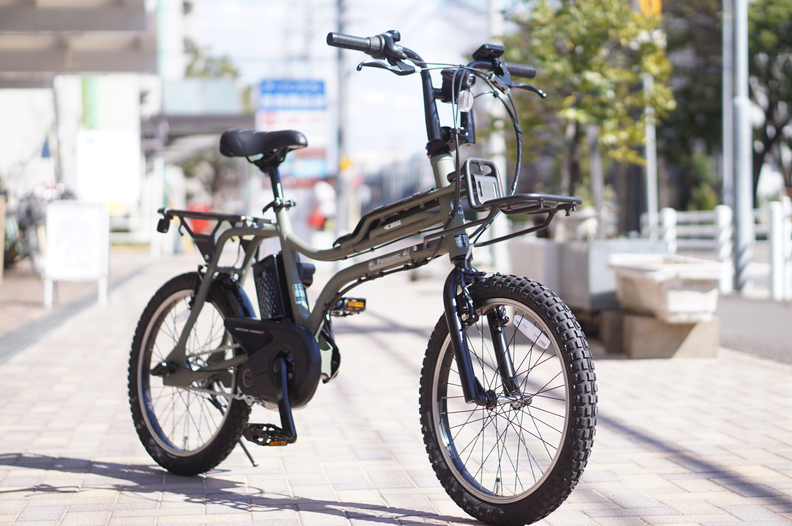 ☆名古屋でもおしゃれな電動アシスト自転車、パナソニックEZは人気です