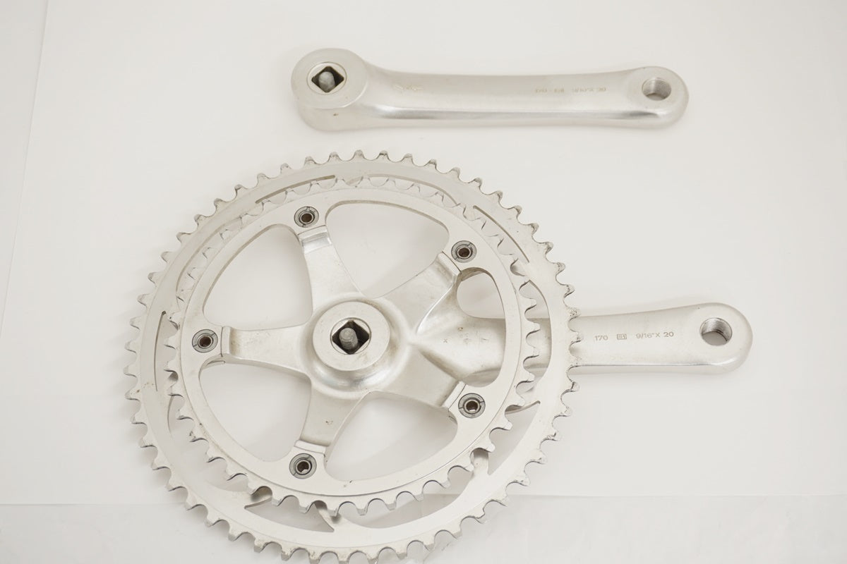 CAMPAGNOLO 「カンパニョーロ」 C-レコ期 52-42T 170mm クランクセット