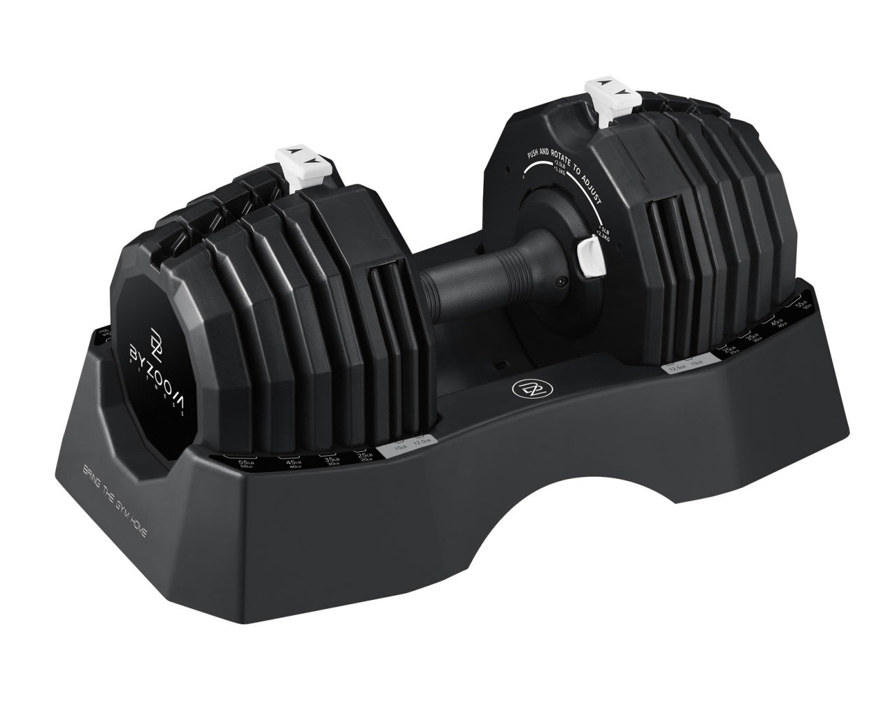 可変式ダンベル 55LB(25kg) Black – Byzoom Fitness JAPAN | 公式
