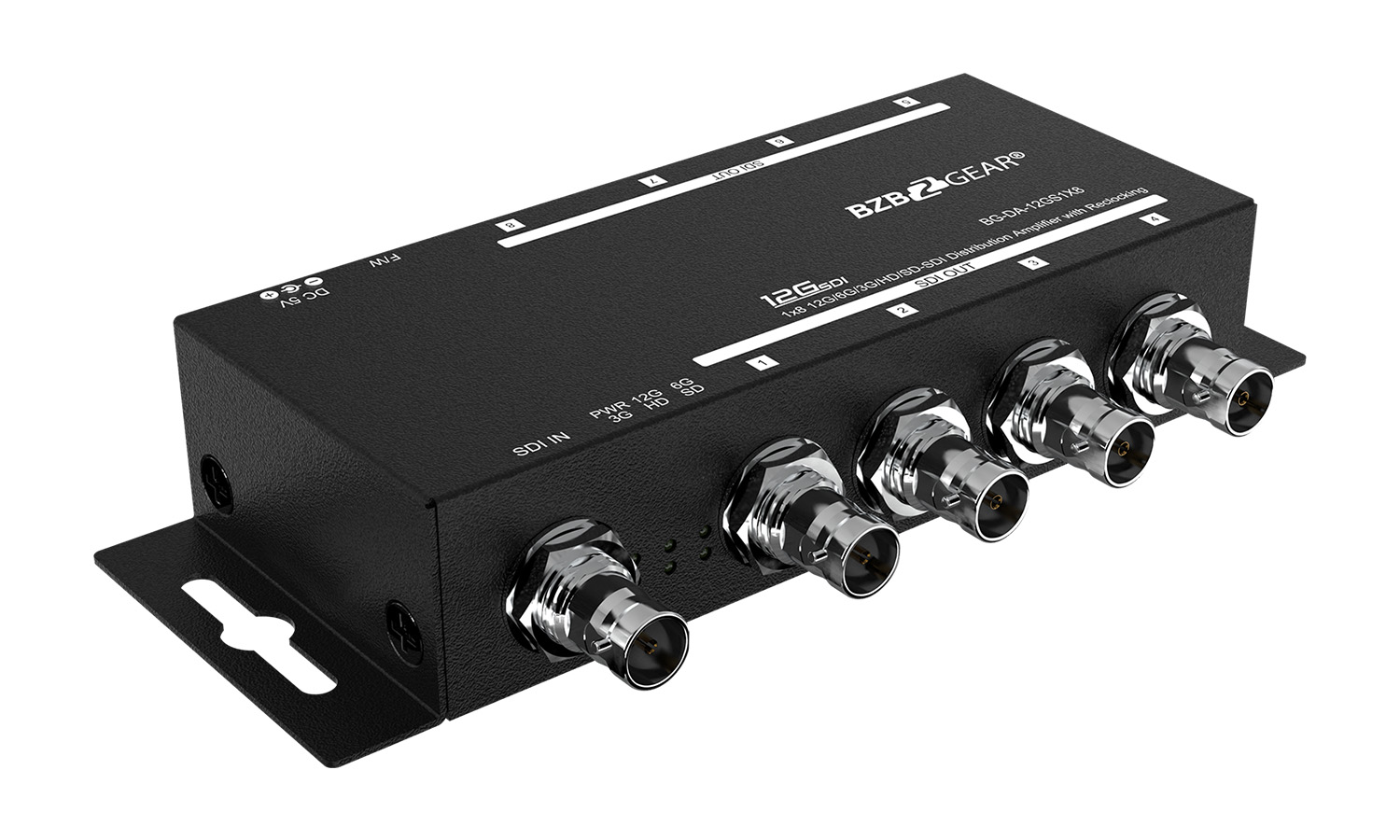 4K UHD 12G-SDI 1x8 Splitter / Distribution Amplifier