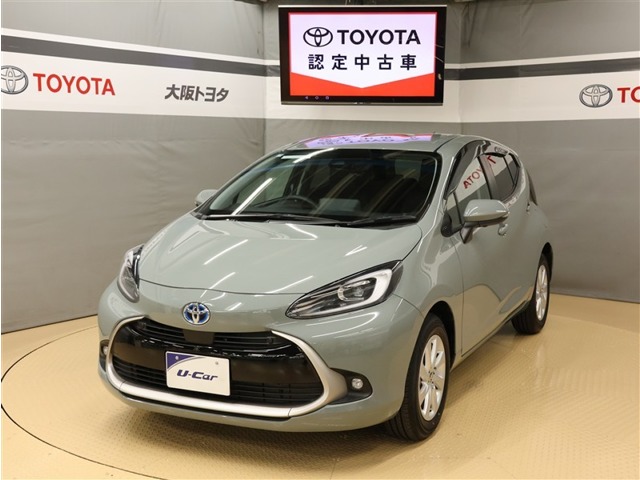 トヨタ アクアハイブリッド低走行大阪府 トヨタ アクア 大阪府の中古車