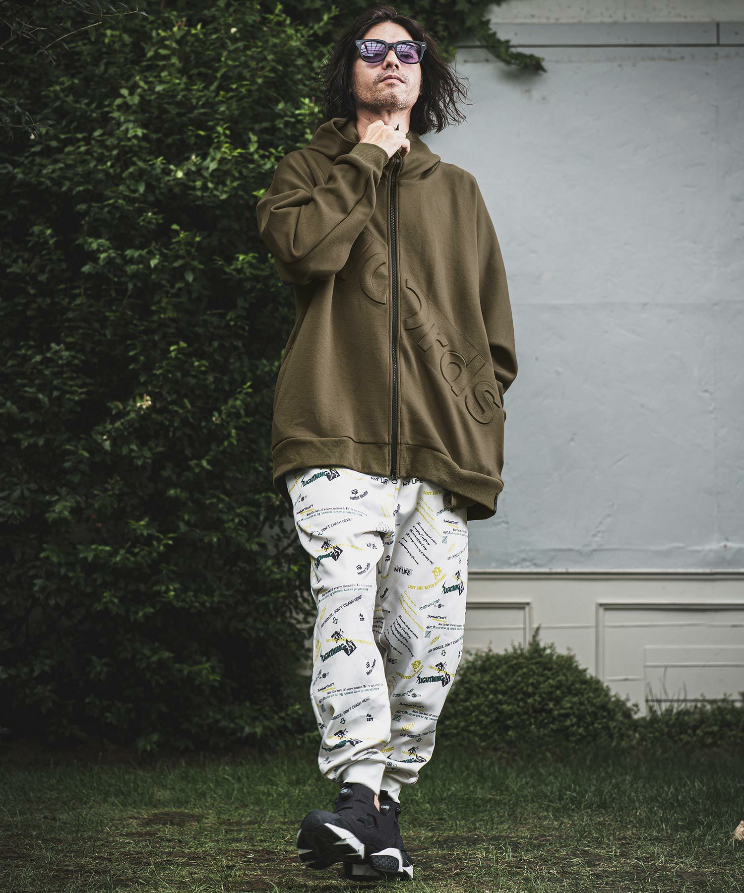 70%OFF【NOISESCAPE(ノイズスケープ)】Double knit material zip