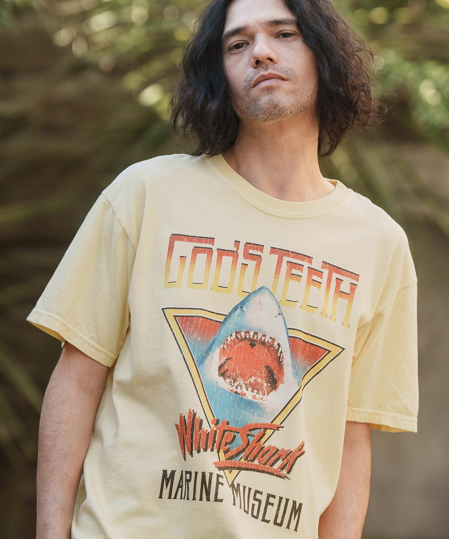 50%OFF【CAMBIO(カンビオ)】 ヴィンテージロックT風カレッジTシャツ