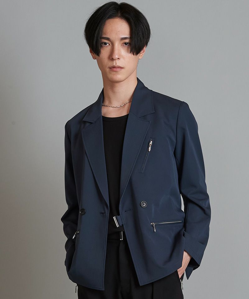 70%OFF【NO ID.(ノーアイディー)】 ﾀｲﾛｯｹﾝZIP-JKT テーラード