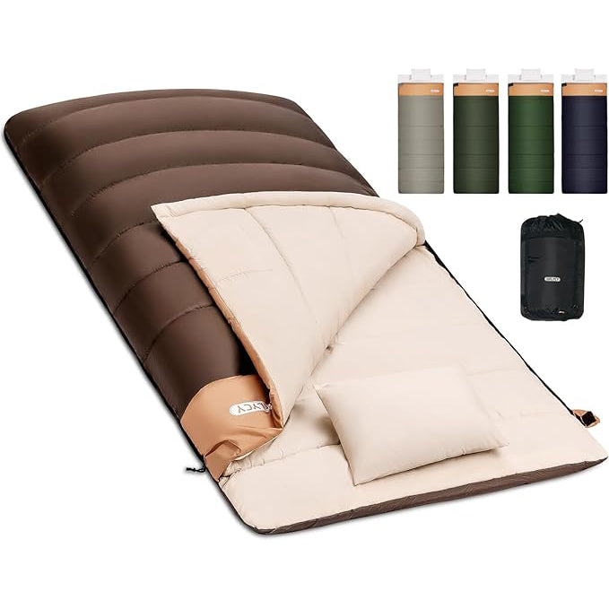 AIFLYCY シュラフ 冬 用, 寝袋 コンパクト, キャンプ 寝袋 | Camdoor